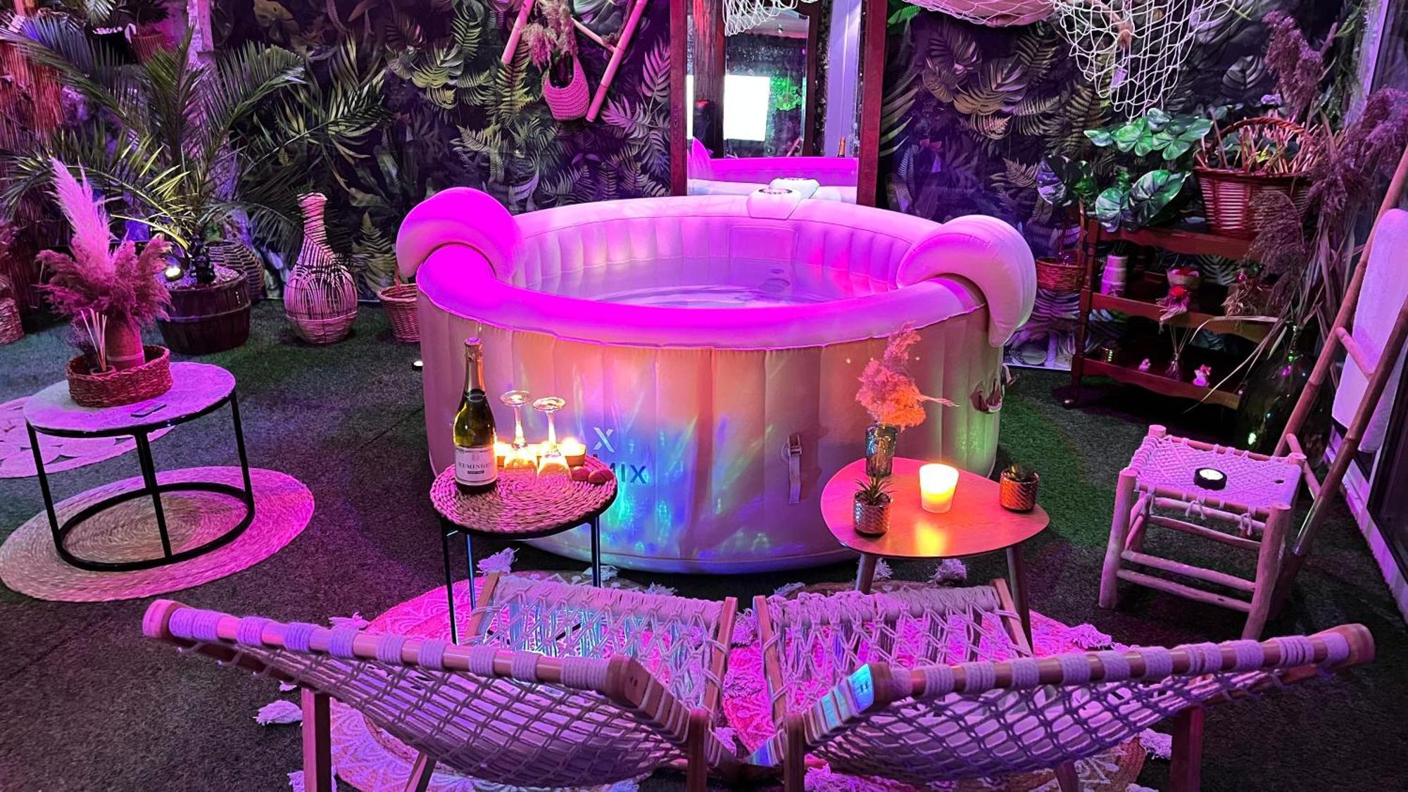 Un Mirage Tropical En Bord De Loire, Love Et Detente Saint-Clément-des-Levées المظهر الخارجي الصورة